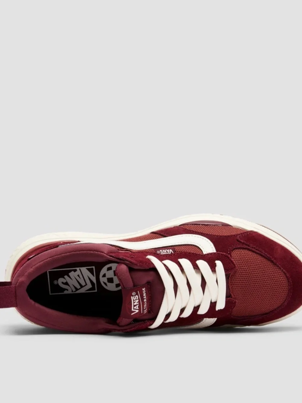 new women's 9.5 VANS ULTRARANGE NEO VR3 SHOES - PORT/TRUE WHITE - Picture 4 of 5
